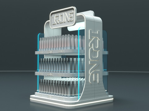Super Market Product Shel 3D Model