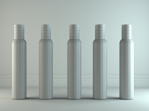 Super Market Product Shel 3D Model