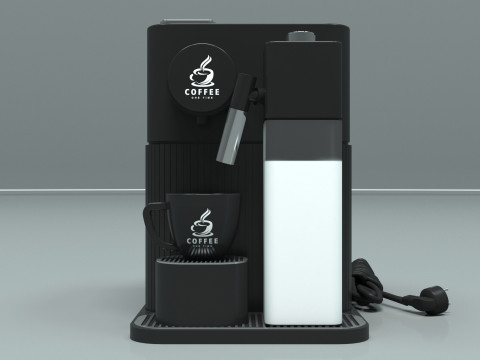 Espresso Coffee Machine 3D Modell