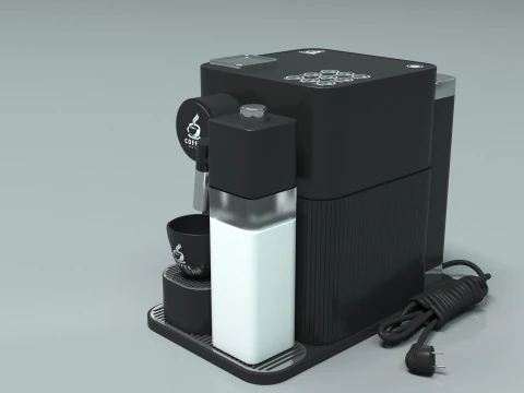 Espresso Coffee Machine 3D Model