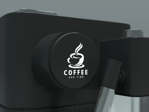 Espresso Coffee Machine 3D Model