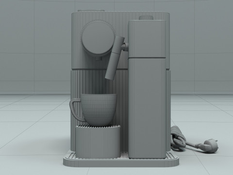 Espresso Coffee Machine 3D Modell