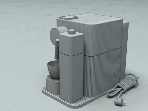 Espresso Coffee Machine 3D Model