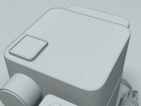 Espresso Coffee Machine 3D Model