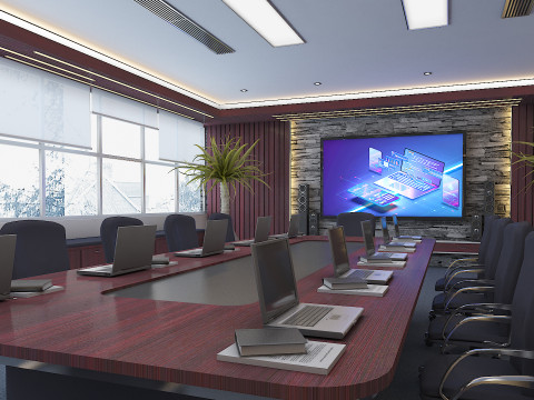 Business Conference Room 3Dモデル