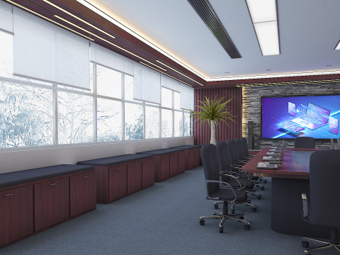 Business Conference Room 3Dモデル