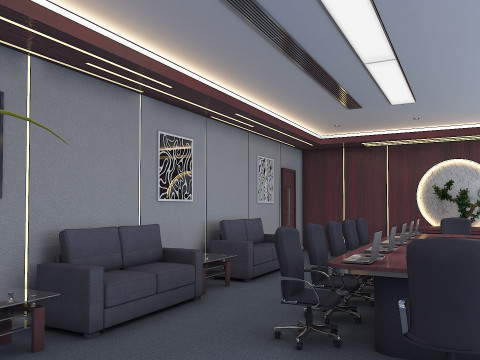 Business Conference Room 3Dモデル