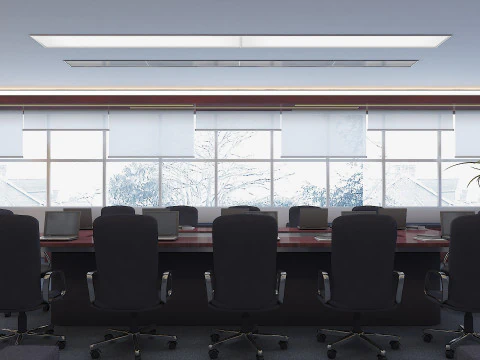 Business Conference Room 3D Model