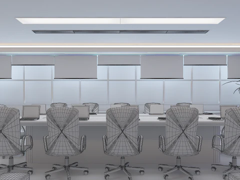 Business Conference Room 3D Model