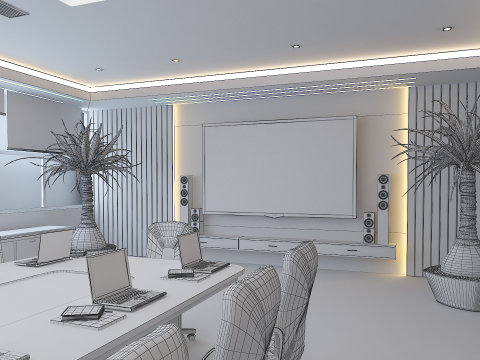 Business Conference Room 3Dモデル