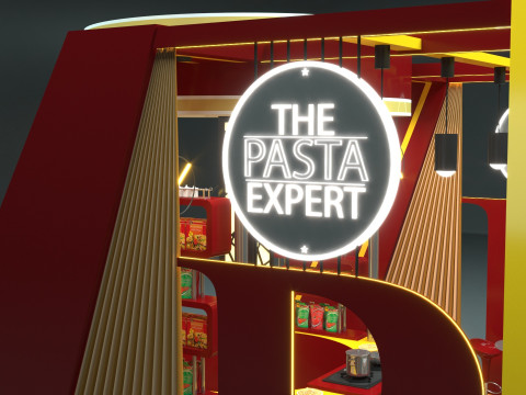 Exhibition Stand Stall 3D Model