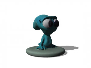 Alieno Pixar allo stesso modo Modello 3D