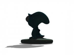 Alien Pixar Alike Model 3D