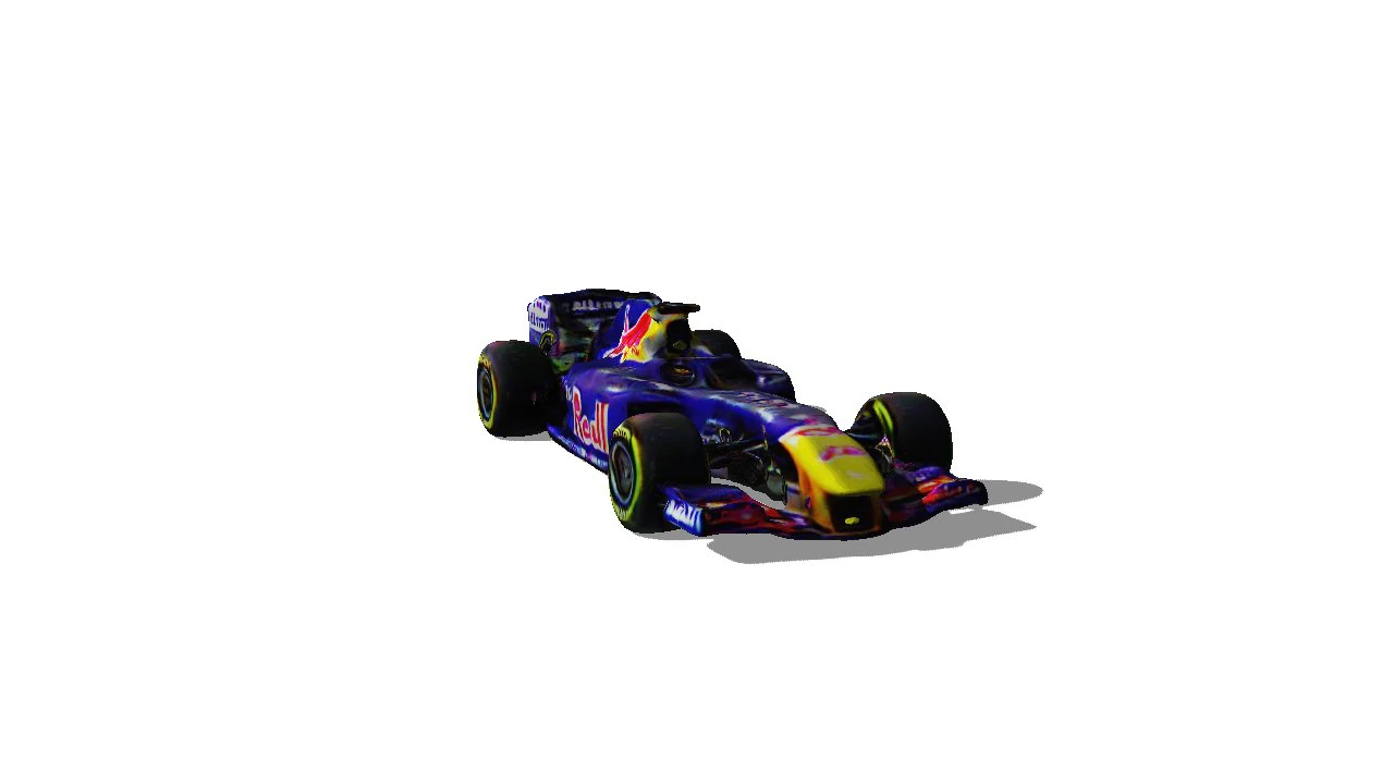 F1 Car 3D Model .c4d .max .obj .3ds .fbx .stl .blend 