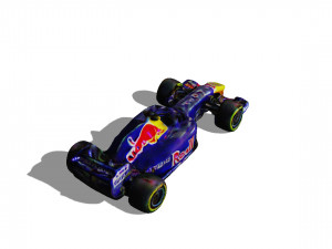 F1 Car 3D मॉडल