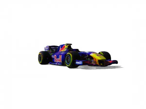 F1 Car 3D Model