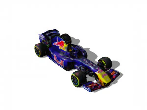 F1 Car 3D Model