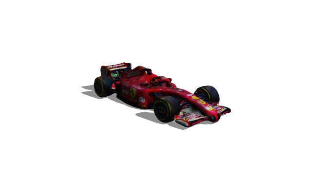 F1 Car 3D Model .c4d .max .obj .3ds .fbx .stl .blend 
