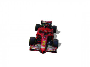 F1 Car 3D Model