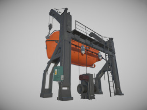 Lifeboat Modello 3D