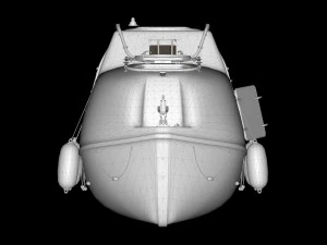 Lifeboat 3D Model