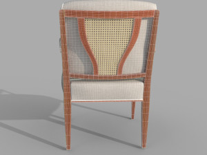 ARMCHAIR 969 SEAT HEIGHT 47CM 3D Model