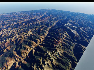 Alpler Dağı 3D Model