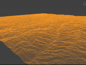 Alps Mountain 3D Model