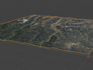 Alps Mountain Modèle 3D