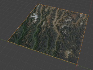 Alps Mountain Modèle 3D
