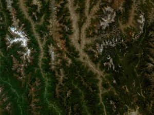 Alps Mountain 3D Model
