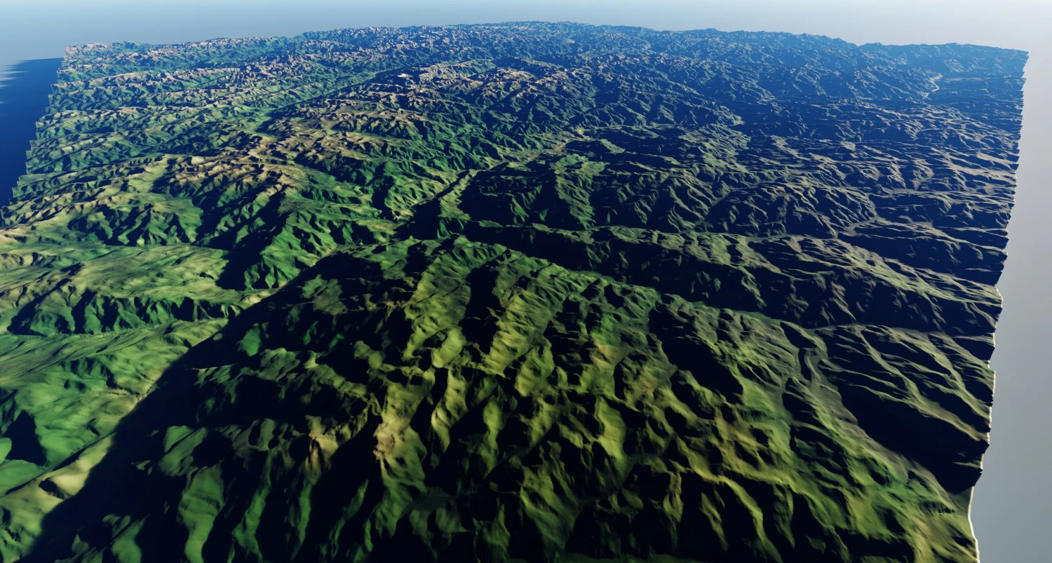 Alps Mountain 3 3D Model .c4d .max .obj .3ds .fbx .stl .blend 