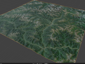 Alps Mountain 3 3D मॉडल