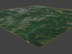 Alps Mountain 3 3D Model