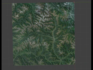 Alps Mountain 3 3D Model