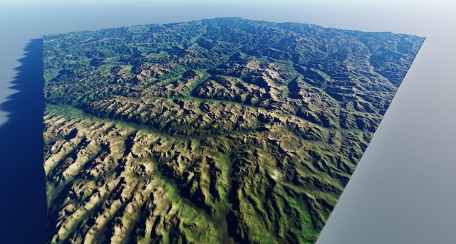 Alps Mountain 4 3Dモデル .c4d .max .obj .3ds .fbx .stl .blend 