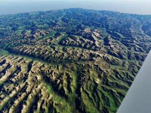 Alps Mountain 4 3D 모델