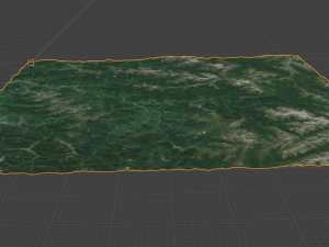 Alps Mountain 4 3Dモデル