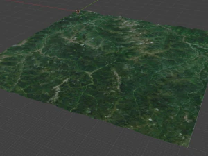 Alps Mountain 5 3D Model