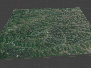 Alps Mountain 5 3D Model