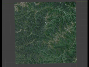 Alps Mountain 5 3D Model