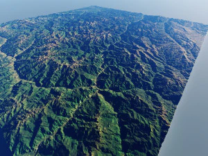 Alpen Berg 6 3D Modell