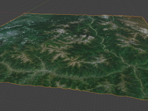 Alps Mountain 6 3D 模型