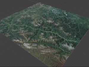Alps Mountain 6 3D 模型