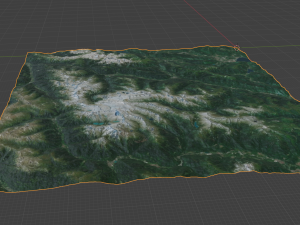 Alps Mountain 7 Modèle 3D