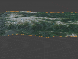 Alps Mountain 7 Modèle 3D