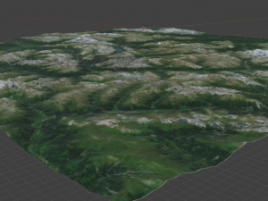 Alps Mountain 9 Modèle 3D