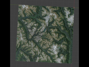 Alps Mountain 9 Modèle 3D