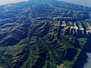 Alps Mountain 10 3D Model