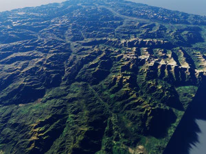 Alps Mountain 10 3D Model